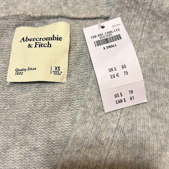 Abercrombie & Fitch Gray Wool Blend
Cardigan Size XS - Picture 7 of 11